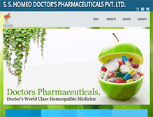 Tablet Screenshot of doctorspharmaceuticals.com